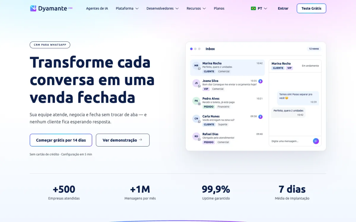 Site da Dyamante
